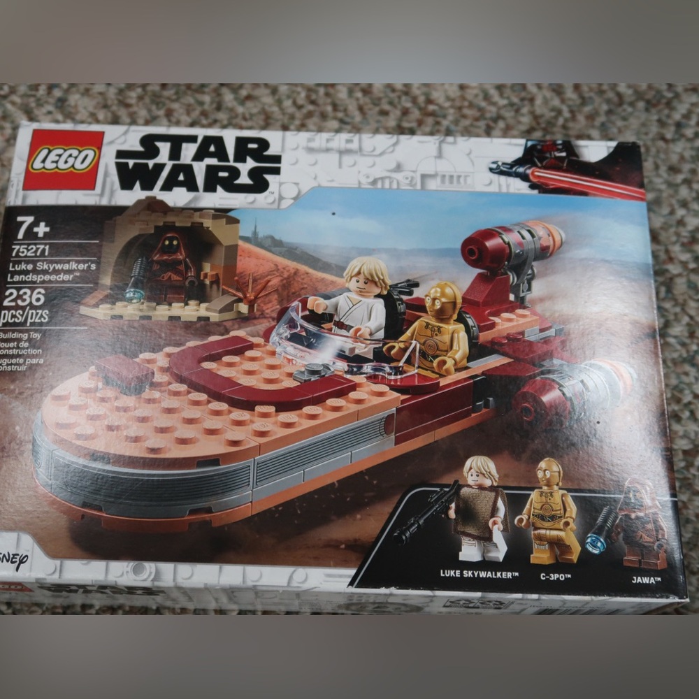 Star Wars Disney LEGO- Luke Skywalker’s Landspeeder